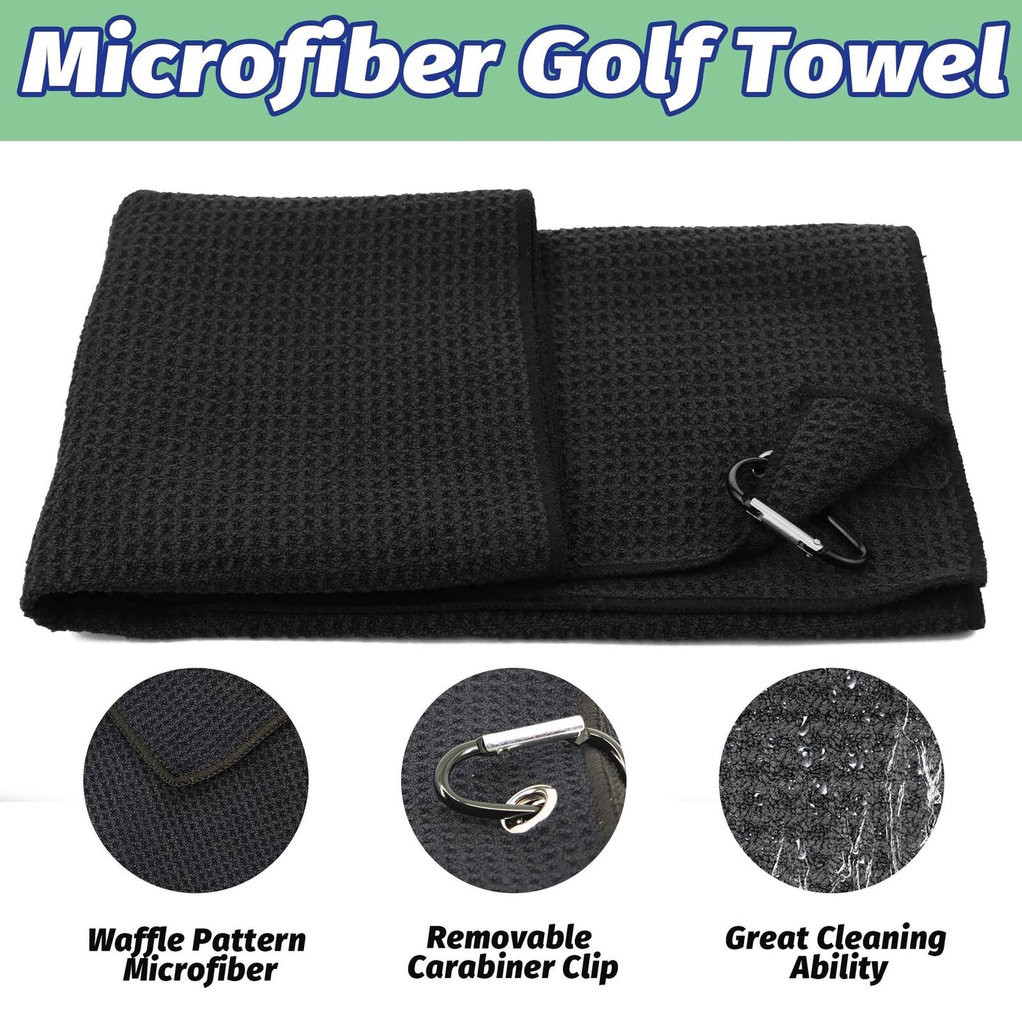 Golf Essentials Kit, 29 in 1 Golf Club Cleaning Kit - Golf Towel, Golf Club B...
