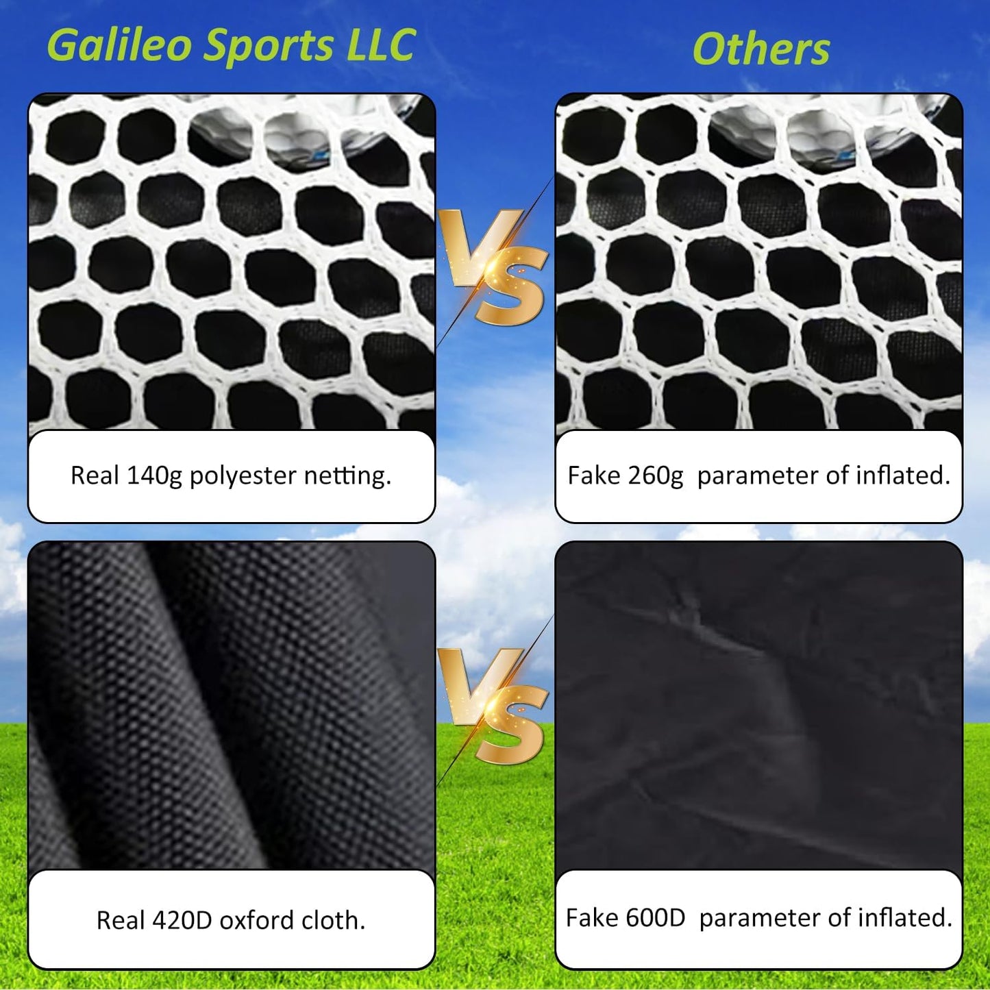 Golf Hitting Practice Nets for Backyard Driving Heavy Duty Men Real Indoor Golf Balls Hitting Pitching Driving Nets for Indoor Outdoor Garage Use Golfing Swing Training Impact Cages with Frame and Net