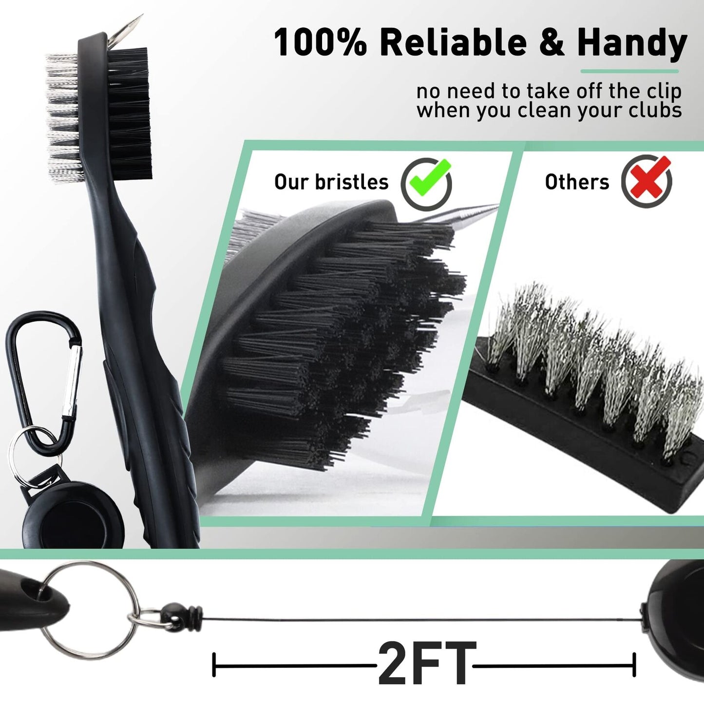 Golf Essentials Kit, 29 in 1 Golf Club Cleaning Kit - Golf Towel, Golf Club B...
