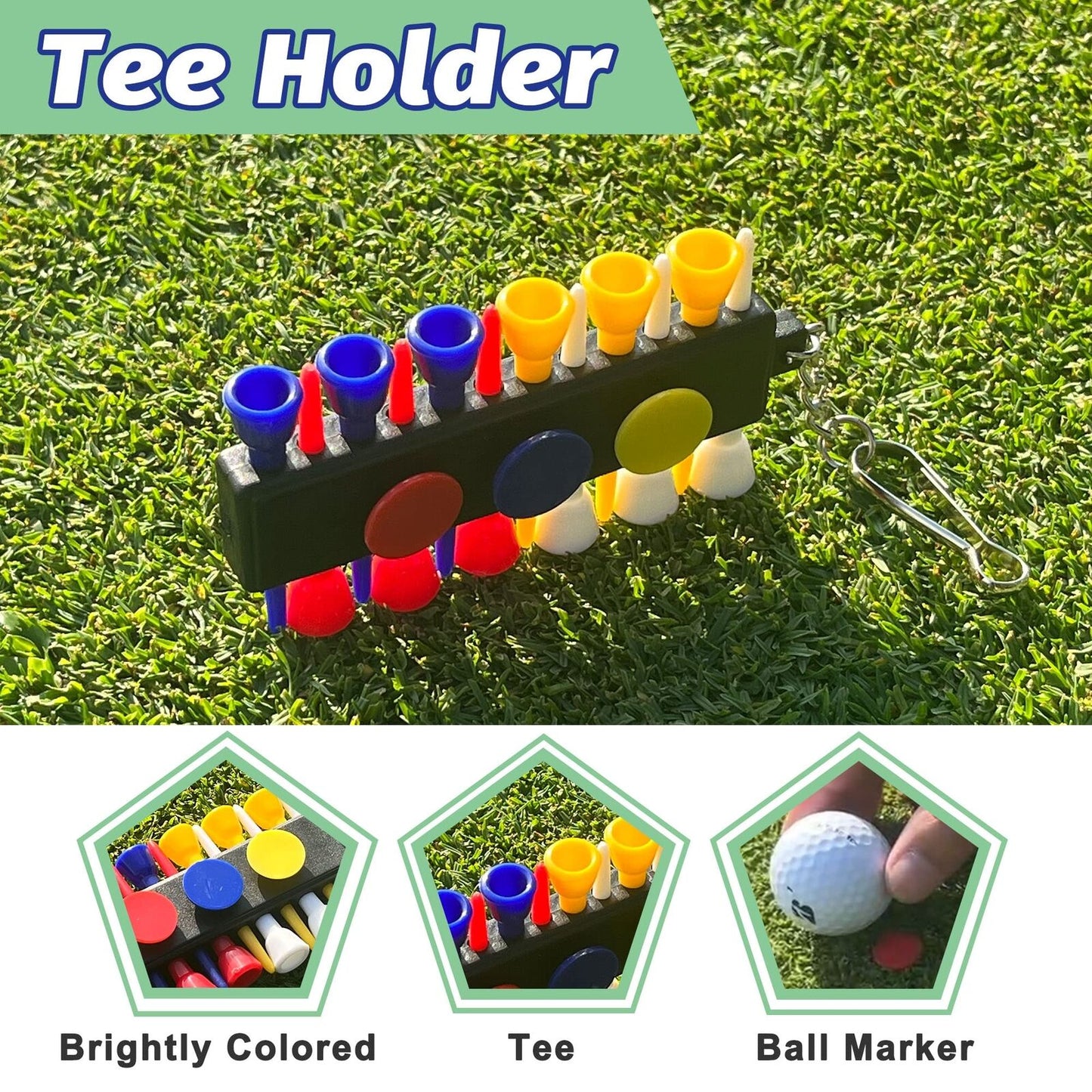 Golf Essentials Kit, 29 in 1 Golf Club Cleaning Kit - Golf Towel, Golf Club B...